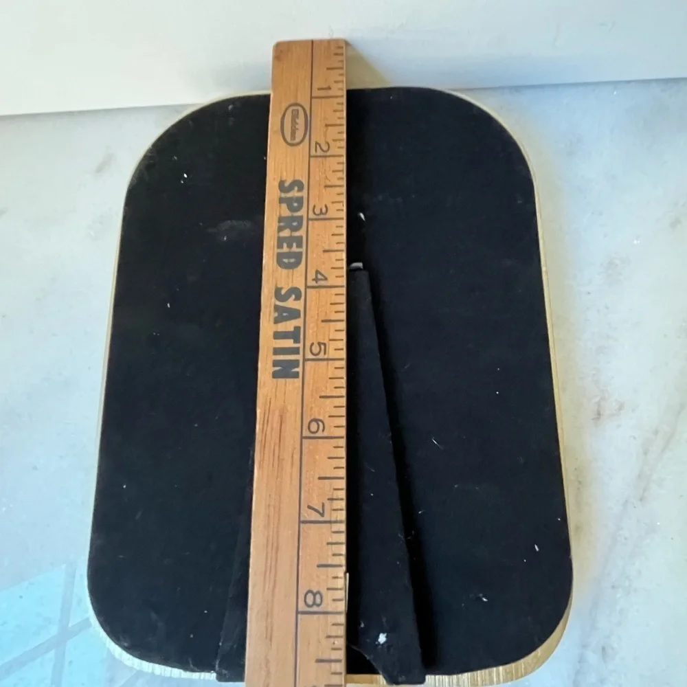 ORNATE Gold Easel Back Table Top Easel Mirror 9”x6.5”